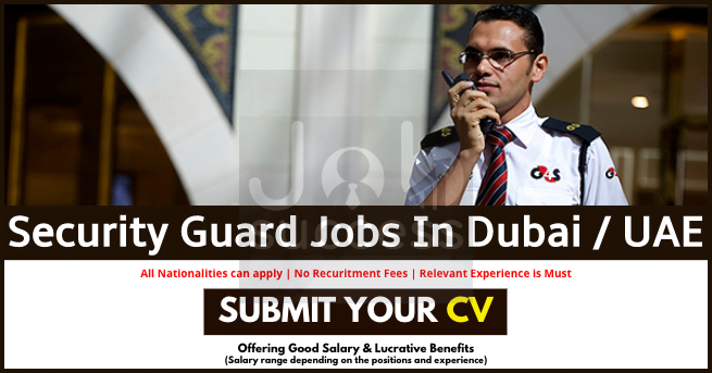 Security Guard Jobs in Dubai, Abu Dhabi & Across UAE 