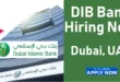 Dubai Islamic Bank UAE Careers (DIB Careers) – Latest Opportunities