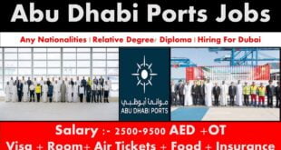 Abu Dhabi Port Jobs 2023 – Sea Port Jobs in Abu Dhabi UAE